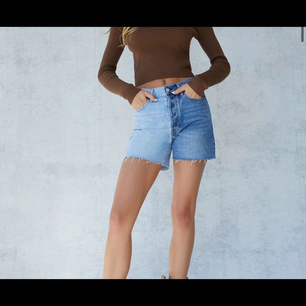 pacsun two tone 90s girlfriend shorts
